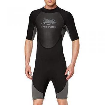 Trespass Scuba 3MM Traje de Buceo, Hombre, Negro