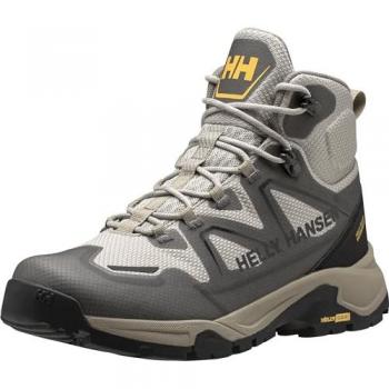 Helly Hansen Women's Cascade Mid HELLY TECH Trekking Boots - Grey/Beige/Black (Size 39)