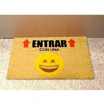 Koko Doormats 135343 Emoticonos Entrar - Felpudo