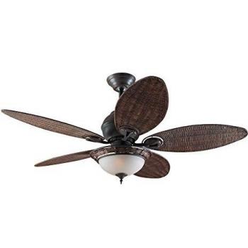 Ventilador de Techo Hunter Caribbean Breeze 137 cm con Luz Bronce
