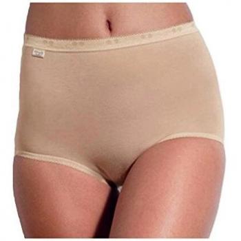 Bragas de mujer Sloggi Basic+ Maxi (pack de 4) - Color Beige - Algodón