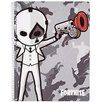 Cuaderno Tapa Polipropileno A4 5X5 Microperforado Fortnite