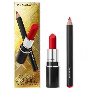 MAC Tiny Treasures Mini Lip Duo Set - Red Shade Gift Set