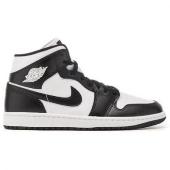 Air Jordan 1 Mid Women's Sneakers - White - Size 36.5