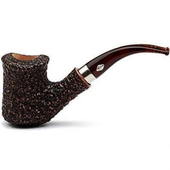 brebbia Pipe – Pipa brebbia Naif rusticata Marrón, boquilla curvada Mod. 7069