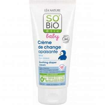 So'Bio Etic Crema de Pañal Calmante para Bebé 100 Ml