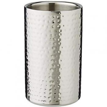 Unbekannt Fink 105002 Kalas Champán/Enfriador de Vino, Acero Inoxidable, Plata, 19 x 11,5 x 19 cm