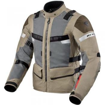 Revit Cayenne 2 - Chaqueta de Moto Hombre Ventilada Protección Superior, Textil, Color Beige/Arena, Talla S