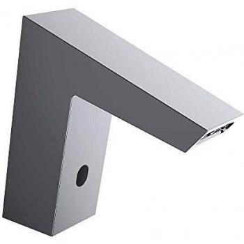 Clever 60739 Grifo de Lavabo Electrónico 100Mm 1 Agua, Elektro, cromado