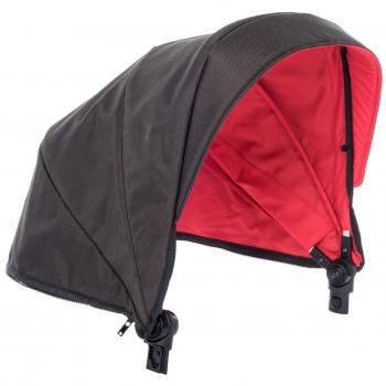 Chicco Urban Color Pack - Set de accesorios: capota + cubrepiernas + kit confort, color rojo