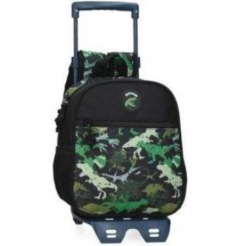 Mochila de guarderia Movom Raptors 25 cm con carro