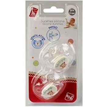 Sophie La Girafe 456019.0 - Chupetes de silicona, 2 unidades