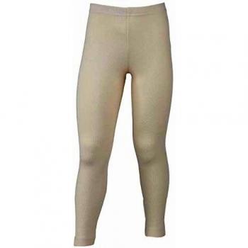 Leggings Ángel Naturaleza Niños Merino Seda Talla 116 Color Beige