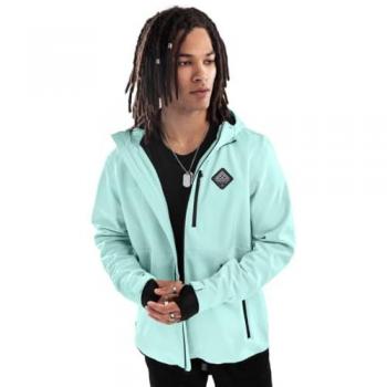Chaqueta lifestyle para hombre W2 Senja LF Turquesa Siroko
