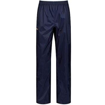 Regatta Women's Pack It Lightweight Waterproof Overtrousers - Navy - Size X-Large