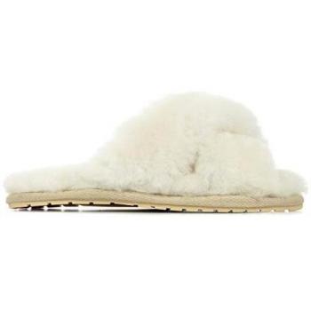 EMU Mayberry Cross-Strap Leather Slippers for Women