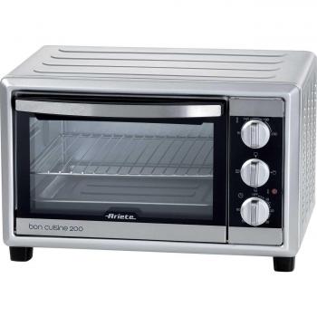 Forno Eléctrico Ariete Bon Cuisine 200 - 20 Litros, 1380W, Temperatura Máx. 230°C, Timer de 60 Minutos, 3 Modos de Cocción