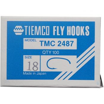 Tiemco - TMC2487 Nymph, Color 100 pcs, Talla n 18