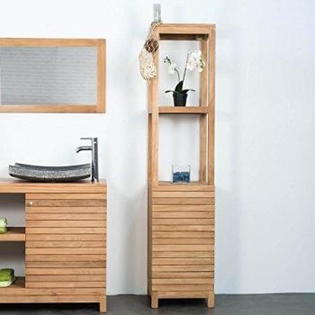 Columna de baño Wanda Collection en teca 180 cm