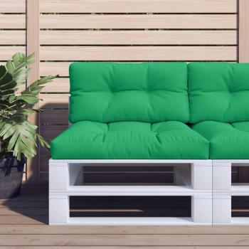Green Fabric Pallet Cushion 70x40x12 cm (27.6x15.7x4.7)