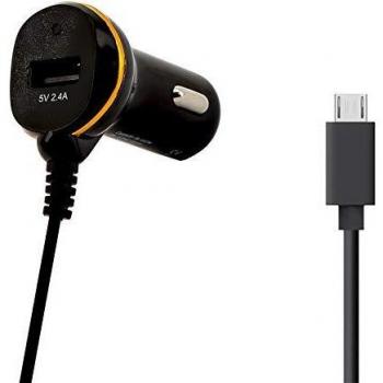 No hay suficiente información para determinar un único producto que incluya todas las características de los productos mencionados, ya que se listan dos tipos diferentes de productos: un cable USB y cargadores de coche con USB y microUSB