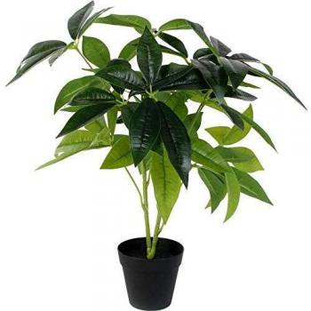Planta Artificial Compacta de 60 cm con 3 Plantas y Espacios Compartimentados