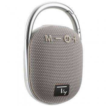 Mini Altavoz Bluetooth V5.3 Portátil con Luz LED y Función Manos Libres - 5W - Gris