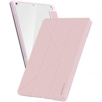 Funda con tapa Titan Pro Amazingthing para iPad 9 & 8 & 7 (10.2 pulgadas - 2021/2020/2019) - Rosa