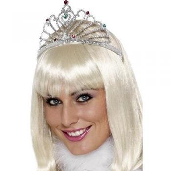 ADULT WOMENS FAN DESIGN TIARA SMIFFYS FANCY DRESS COSTUME - ONE SIZE
