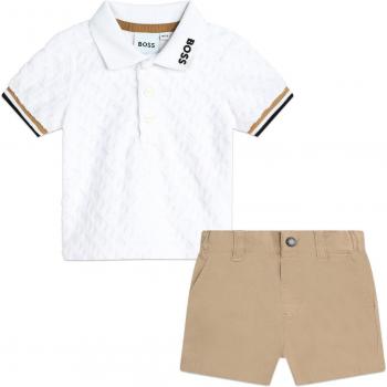 Conjunto de bebé niño BOSS Kidswear - Polo de manga corta y short