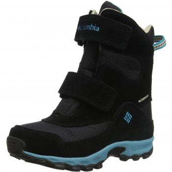 Columbia Youth Parkers Peak Boot, Botas de Senderismo Unisex niños, Negro