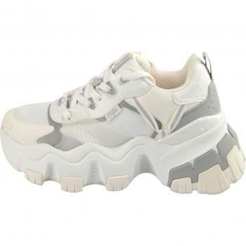 Zapatillas de deporte para mujer Buffalo Norion - Vegan Nappa/Nubuck/Mesh con plataforma y cordones