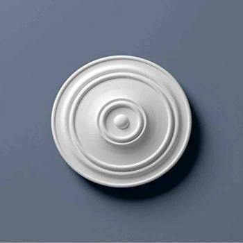 Rosetón Decorativo NMC R15 Arstyl Noel Marquet Diseño Clásico Atemporal Blanco Diámetro 56 cm