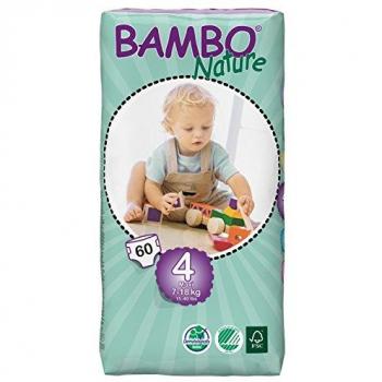 Pañal 4 Maxi 7-18Kg Eco 60 Unidades de Bambo