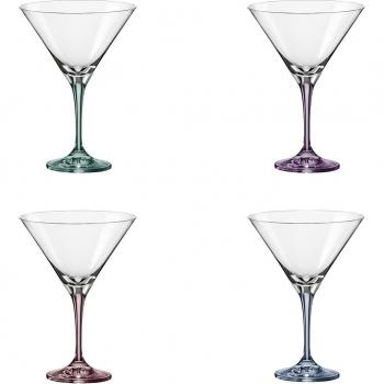 Juego de 4 copas de Martini Spectrum Bohemia