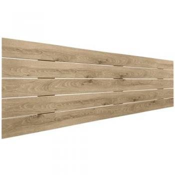 Cabecero de Madera Reciclada DM Estilo Palet Horizontal 135x46cm con Herrajes Incluidos - Cambrian Madera