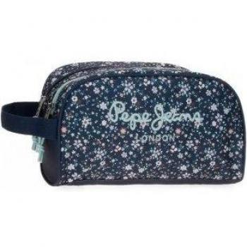 Necessaire Pepe Jeans Alenka con 2 Compartimentos Adaptáveis