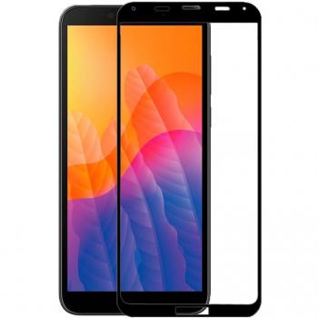 Protector de Pantalla Cristal Templado 3D Negro para Huawei Y5p
