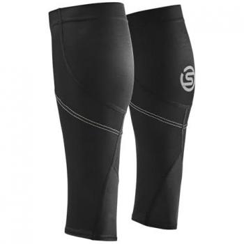 Skins Medias de Compresión Series-3 Negro con calentadores de piernas y manguito para pantorrilla S - SS21