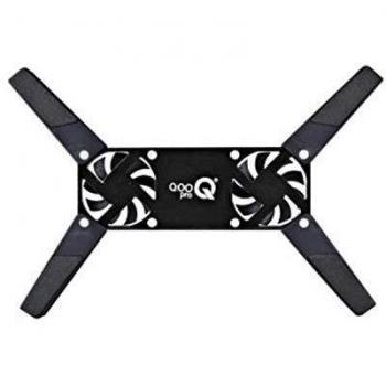 SATYCON Base REFRIGERADORA Ajustable Doble Vent. Negro