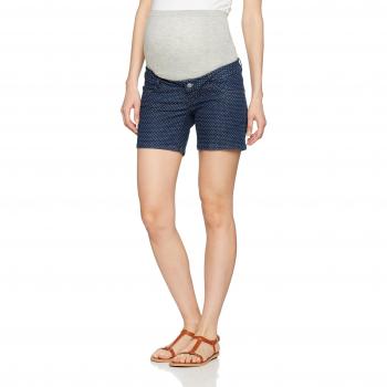 MAMALICIOUS Mldot Pantalones Cortos premamá, Azul