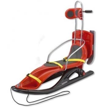 KHW 20300 - Deslizador de nieve, color rojo, talla 117x50x30 cm