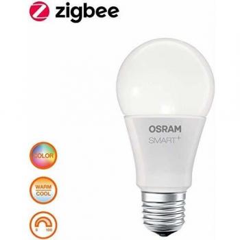 Osram Smart Bombilla Inteligente y Estándar 60 Casquillo con Cambio de Color E27, 10 W, Multicolor, Lote de 1