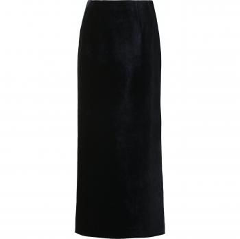 Fendi Women's Velvet Maxi Skirt in Blue | Size S | FQ7517AM3Z Color F1M2F