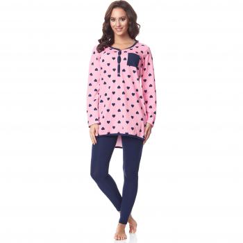 Be Mammy Pijamas con Lactancia Function Manga Larga para Mujer BE20-178