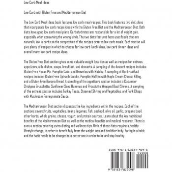 Low Carb Mediterranean Meal Ideas: Gluten-Free Recipes by Kelly Fisher