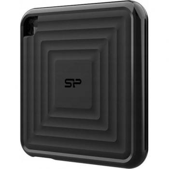 Silicon Power PC60 Portable External SSD 512GB USB-C 3.2 Gen 2 Black