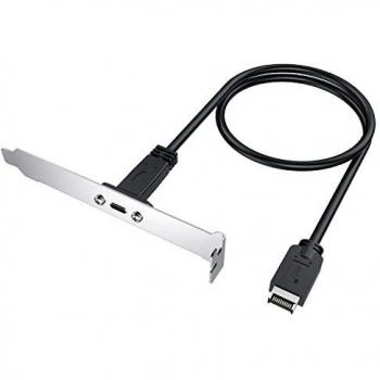 Adaptador PCI de ranura interna USB 3.1 Tipo A a Tipo C con extensión de cable - GrauGear GG 18023