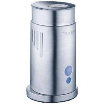 Graef MS80EU Emulsionador de leche, inox mate