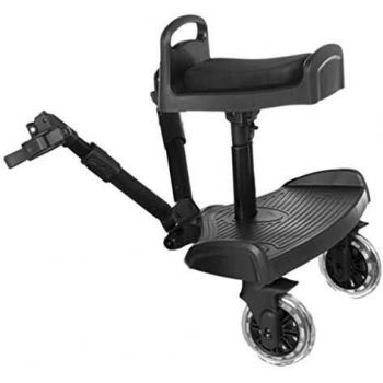 baninni Passo Kid Board bnsta005-bk asiento Notebook para cochecito
